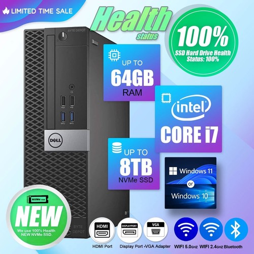 Dell desktop computer up - desktop,